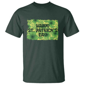 Funny Happy St. Patrick's Day T Shirt TS09 Dark Forest Green Print Your Wear
