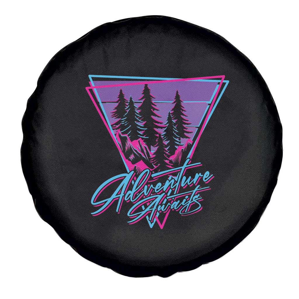 Camping Lover Spare Tire Cover Adventure Awaits Outdoors Hiking Mountains Climber TS09 Print Your Wear