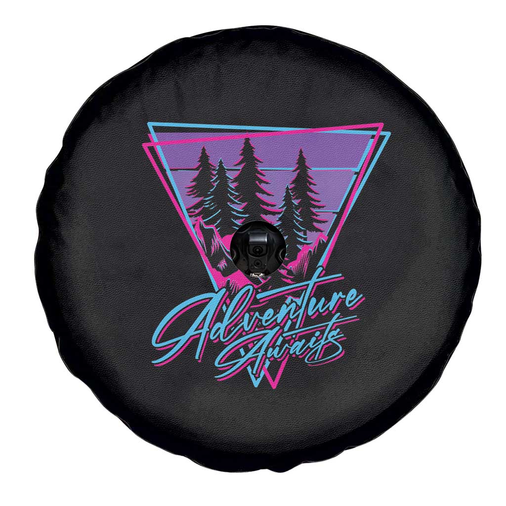 Camping Lover Spare Tire Cover Adventure Awaits Outdoors Hiking Mountains Climber TS09 Print Your Wear