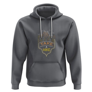 Hiking Lover Hoodie Take A Hike Outdoor Nature Scene TS09 Charcoal Printyourwear