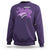 Dementia Awareness Sweatshirt Memories Matter Purple Ribbon Alzheimer TS09 Purple Print Your Wear
