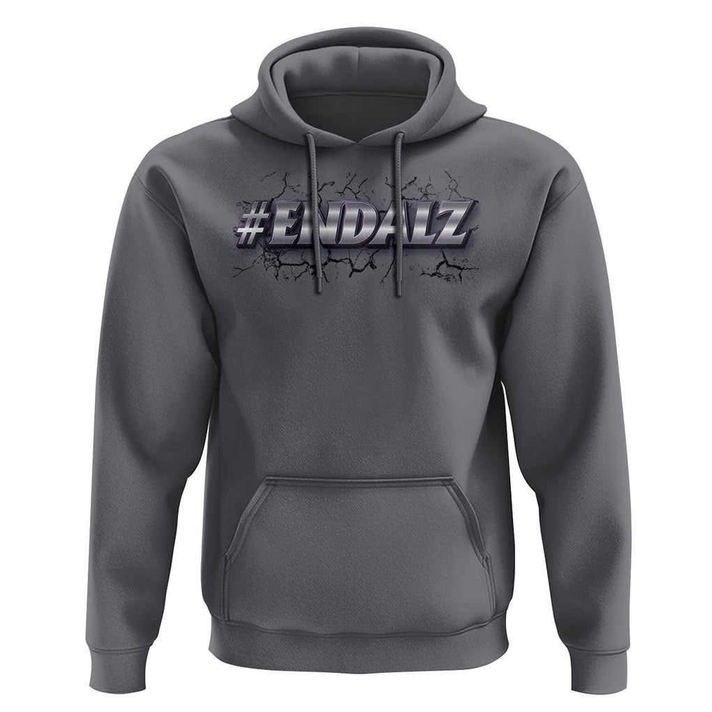 ENDALZ Alzheimer Dementia Awareness Hoodie TS09 Charcoal Print Your Wear