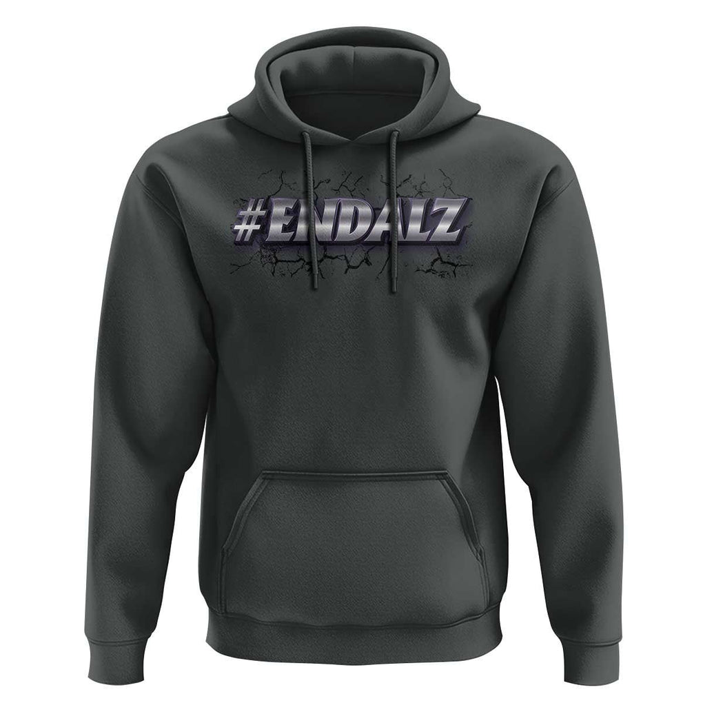 ENDALZ Alzheimer Dementia Awareness Hoodie TS09 Dark Heather Print Your Wear
