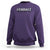 ENDALZ Alzheimer Dementia Awareness Sweatshirt TS09 Purple Print Your Wear
