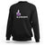Fuck Alzheimer's Dementia Purple Ribbon Sweatshirt TS09 Black Print Your Wear