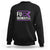 Fuck Dementia Alzheimer Purple Ribbon Sweatshirt TS09 Black Print Your Wear