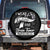 I Wear Gray For Brain Tumor Awareness Spare Tire Cover TS09 No hole Black Print Your Wear