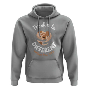 Vitiligo Awareness Hoodie Its Ok To Be Different TS09 Sport Gray Print Your Wear