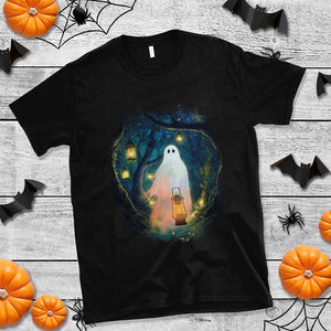 Ghost T Shirt Ghost In The Forest Shirt TS09 Black Print Your Wear