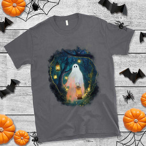 Ghost T Shirt Ghost In The Forest Shirt TS09 Charcoal Print Your Wear