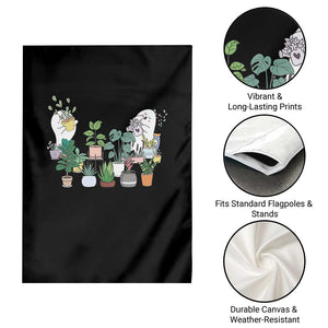 Ghost Garden Halloween Gardener Gardening Garden Flag TS09 Print Your Wear