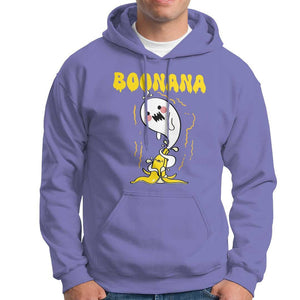 Halloween Hoodie Banana Ghost Boonana Cute Costume TS09 Violet Print Your Wear