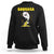Halloween Sweatshirt Banana Ghost Boonana Cute Costume TS09 Black Print Your Wear