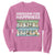 Mental Health Sweatshirt Medicine For Happiness Cute Cat TS09 Azalea Print Your Wear