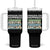 Mental Health Tumbler With Handle Medicine For Happiness Cute Cat TS09 One Size: 40 oz Black Print Your Wear