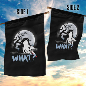 Halloween Cat Garden Flag What Cat Murder Spooky Season TS09 Print Your Wear