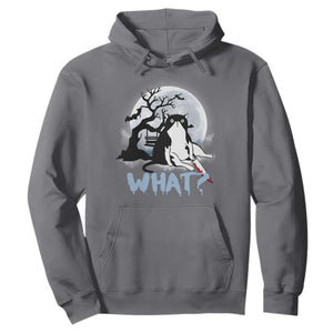 Halloween Cat Hoodie What Cat Murder Spooky Season TS09 Charcoal Print Your Wear