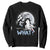 Halloween Cat Sweatshirt What Cat Murder Spooky Season TS09 Black Print Your Wear