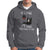 Cat Lover Hoodie It's Fine I'm Fine Everything is Fine Funny Black Cat TS09 Charcoal Print Your Wear