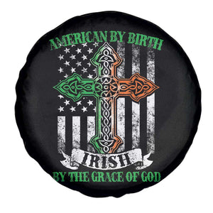 American By Birth Irish By The Grace Of God Spare Tire Cover TS09 Print Your Wear