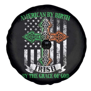 American By Birth Irish By The Grace Of God Spare Tire Cover TS09 Print Your Wear