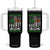 American By Birth Irish By The Grace Of God Tumbler With Handle TS09 One Size: 40 oz Black Print Your Wear