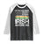 Irish American Pride Raglan Shirt My Blood Runs Ireland America Flag TS09 Black White Print Your Wear