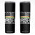 Irish American Pride Skinny Tumbler My Blood Runs Ireland America Flag TS09 Black Print Your Wear