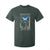 American Grown With Scots Irish Roots T Shirt For Kid American Ulster Scots Skull Flag TS09 Dark Forest Green Print Your Wear