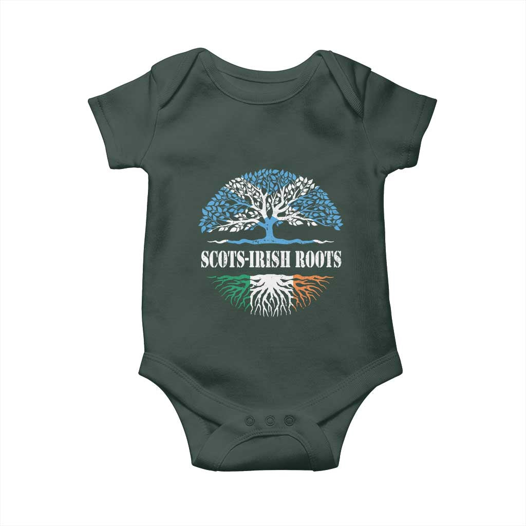 Scots-Irish Roots Baby Onesie Ulster Scots Ireland Scotland TS09 Print Your Wear