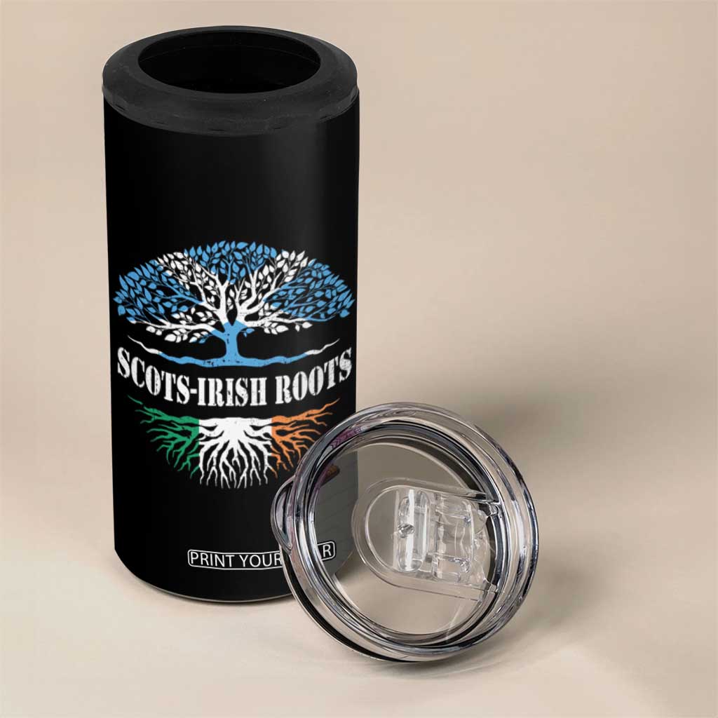 Scots-Irish Roots 4 in 1 Can Cooler Tumbler Ulster Scots Ireland Scotland TS09 Print Your Wear