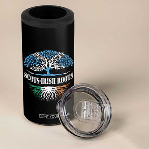 Scots-Irish Roots 4 in 1 Can Cooler Tumbler Ulster Scots Ireland Scotland TS09 Print Your Wear