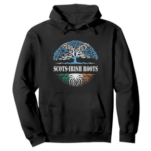 Scots-Irish Roots Hoodie Ulster Scots Ireland Scotland TS09 Black Print Your Wear