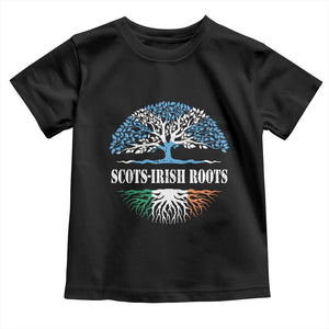 Scots-Irish Roots Toddler T Shirt Ulster Scots Ireland Scotland TS09 Black Print Your Wear