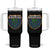 Scots-Irish Pride Tumbler With Handle Shamrock Ulster Scots Scotch Irish Shamrock Thistle TS09 One Size: 40 oz Black Print Your Wear