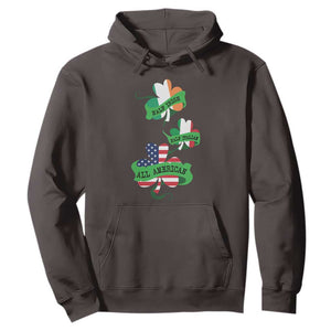 Half Irish Half Italian All American Hoodie TS09 Dark Chocolate Print Your Wear