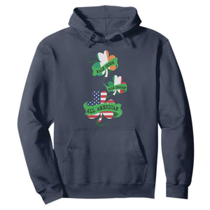 Half Irish Half Italian All American Hoodie TS09 Navy Print Your Wear