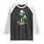 Half Irish Half Italian All American Raglan Shirt TS09 Black White Print Your Wear
