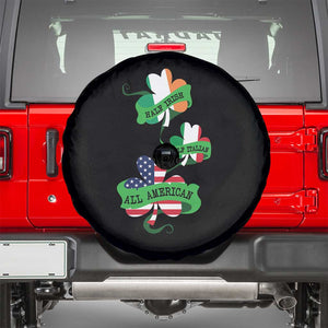 Half Irish Half Italian All American Spare Tire Cover TS09 Black Print Your Wear