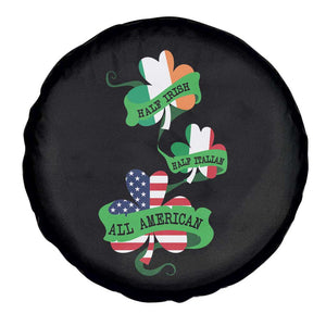 Half Irish Half Italian All American Spare Tire Cover TS09 Print Your Wear