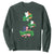 Half Irish Half Italian All American Sweatshirt TS09 Dark Forest Green Print Your Wear
