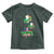 Half Irish Half Italian All American Toddler T Shirt TS09 Dark Forest Green Print Your Wear