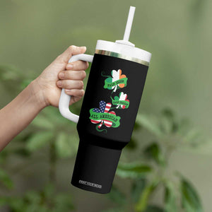 Half Irish Half Italian All American Tumbler With Handle TS09 Print Your Wear