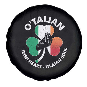 Italian Irish O'talian St. Patrick's Day Spare Tire Cover TS09 Print Your Wear