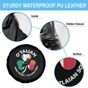 Italian Irish O'talian St. Patrick's Day Spare Tire Cover TS09 Print Your Wear