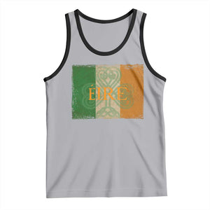 Eire Irish Pride Tank Top Celtic Shamrock Ireland Flag TS09 Athletic Heather Black Print Your Wear