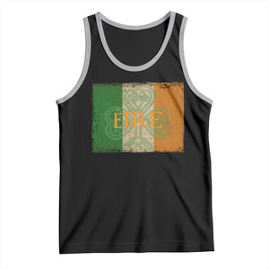 Eire Irish Pride Tank Top Celtic Shamrock Ireland Flag TS09 Black Athletic Heather Print Your Wear