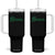 Irish Tumbler With Handle Slainte Cheers Good Health Ireland TS09 One Size: 40 oz Black Print Your Wear