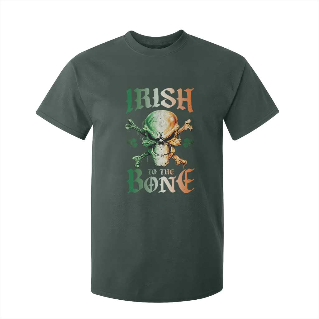 Irish Pride T Shirt For Kid Irish To The Bone TS09 Dark Forest Green Print Your Wear