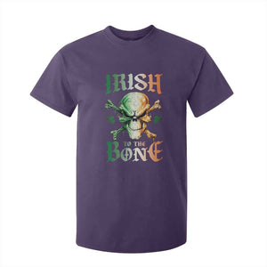 Irish Pride T Shirt For Kid Irish To The Bone TS09 Purple Print Your Wear